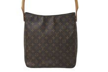 Load image into Gallery viewer, LOUIS VUITTON ルイヴィトン ショルダーバッグ ワンショルダー ルーピングGM M51145 モノグラム ブラウン 美品 中古 59532