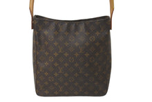 Load image into Gallery viewer, LOUIS VUITTON ルイヴィトン ショルダーバッグ ワンショルダー ルーピングGM M51145 モノグラム ブラウン 美品 中古 59532