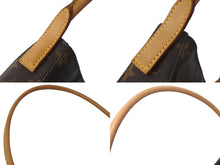 Load image into Gallery viewer, LOUIS VUITTON ルイヴィトン ショルダーバッグ ワンショルダー ルーピングGM M51145 モノグラム ブラウン 美品 中古 59532