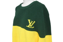 画像をギャラリービューアに読み込む, 新品同様 LOUIS VUITTON ルイヴィトン ニット セーター ラスタカラーブロック ロゴ RM211 TBY HKN67W 中古 59534