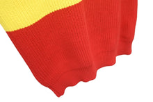 画像をギャラリービューアに読み込む, 新品同様 LOUIS VUITTON ルイヴィトン ニット セーター ラスタカラーブロック ロゴ RM211 TBY HKN67W 中古 59534