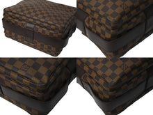 Load image into Gallery viewer, LOUIS VUITTON ルイヴィトン ショルダーバッグ N45255 ナヴィグリオ ブラウン ダミエキャンバス 美品 中古 59539