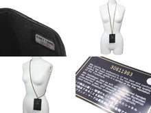 Load image into Gallery viewer, 新品同様 CHANEL シャネル マトラッセ チェーン パスケース 30番台 ラムスキン ブラック ココマーク ゴールド金具 中古 59547