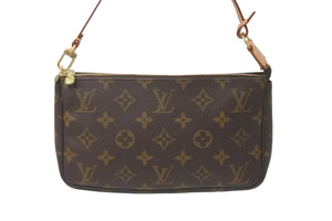極美品 LOUIS VUITTON ルイヴィトン アクセサリーポーチ ポシェットアクセソワール M51980 モノグラム 中古 59548
