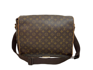 LOUIS VUITTON ルイヴィトン ショルダーバッグ メッセンジャー アベス M45257 モノグラム キャリーケース対応 美品 中古 59552