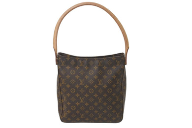 LOUIS VUITTON ルイヴィトン ショルダーバッグ ワンショルダー ルーピングGM M51145 モノグラム ブラウン 美品 中古 59554