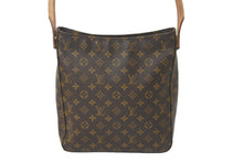 Load image into Gallery viewer, LOUIS VUITTON ルイヴィトン ショルダーバッグ ワンショルダー ルーピングGM M51145 モノグラム ブラウン 美品 中古 59554
