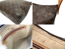Load image into Gallery viewer, LOUIS VUITTON ルイヴィトン ショルダーバッグ ワンショルダー ルーピングGM M51145 モノグラム ブラウン 美品 中古 59555