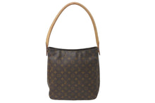 Load image into Gallery viewer, LOUIS VUITTON ルイヴィトン ショルダーバッグ ワンショルダー ルーピングGM M51145 モノグラム ブラウン 美品 中古 59556