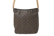 Load image into Gallery viewer, LOUIS VUITTON ルイヴィトン ショルダーバッグ ワンショルダー ルーピングGM M51145 モノグラム ブラウン 美品 中古 59556
