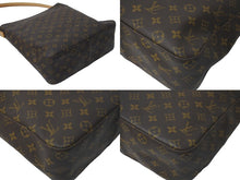 Load image into Gallery viewer, LOUIS VUITTON ルイヴィトン ショルダーバッグ ワンショルダー ルーピングGM M51145 モノグラム ブラウン 美品 中古 59556