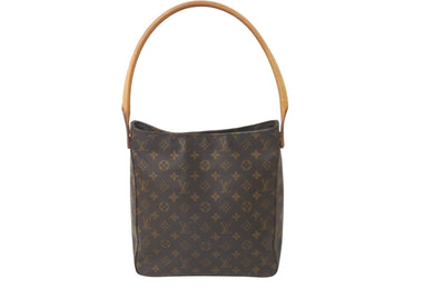 LOUIS VUITTON ルイヴィトン ショルダーバッグ ワンショルダー ルーピングGM M51145 モノグラム ブラウン 美品 中古 59563