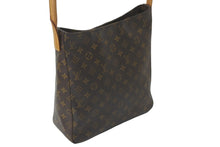 Load image into Gallery viewer, LOUIS VUITTON ルイヴィトン ショルダーバッグ ワンショルダー ルーピングGM M51145 モノグラム ブラウン 美品 中古 59563