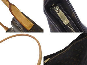 LOUIS VUITTON ルイヴィトン ショルダーバッグ ワンショルダー ルーピングGM M51145 モノグラム ブラウン 美品 中古 59563