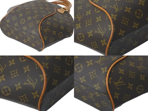 LOUIS VUITTON ルイヴィトン モノグラム エリプスPM ハンドバッグ ブラウン 鞄 ロゴ PVC 手持ち M51127 美品 中古 59564