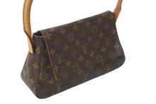 Load image into Gallery viewer, LOUIS VUITTON ルイヴィトン ショルダーバッグ ワンショルダー ミニルーピング M51147 ブラウン レディース 美品 中古 59565