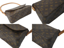 Load image into Gallery viewer, LOUIS VUITTON ルイヴィトン ショルダーバッグ ワンショルダー ミニルーピング M51147 ブラウン レディース 美品 中古 59565