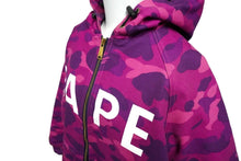 画像をギャラリービューアに読み込む, A BATHING APE アベイシングエイプ CARHARTT カーハート アクティブジャケット 1ST CAMO パープル サイズM 美品 中古 59567 
