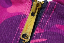 画像をギャラリービューアに読み込む, A BATHING APE アベイシングエイプ CARHARTT カーハート アクティブジャケット 1ST CAMO パープル サイズM 美品 中古 59567 