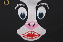 画像をギャラリービューアに読み込む, A BATHING APE アベイシングエイプ ホルビースタイン ニットキャップ ニーブラック コットンアクリル 美品 中古 59570 