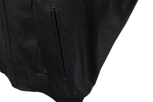 極美品 Supreme シュプリーム スタッズ アーチロゴ ラム レザージャケット サイズXL 18SS ブラック 中古 59584 