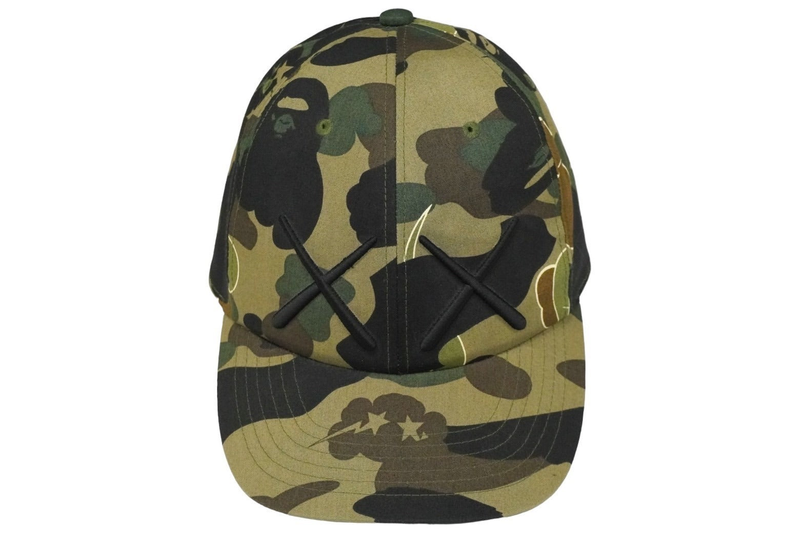A BATHING APE アベイシングエイプ キャップ 1stカモ オリーブ