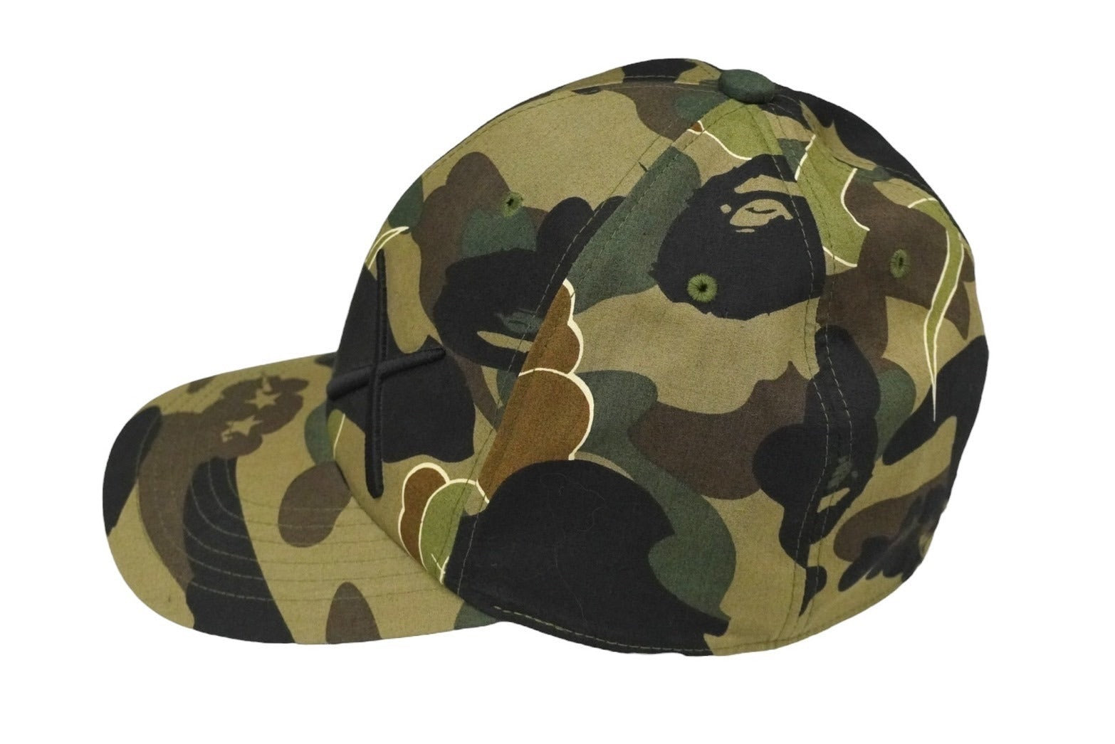 A BATHING APE アベイシングエイプ キャップ 1stカモ オリーブ A BATHING APE アベイシングエイプ キャップ 1stカモ オリーブ