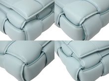 Load image into Gallery viewer, BOTTEGAVENETA ボッテガヴェネタ 2WAYチェーンショルダーバッグ マキシイントレチャート 631421 VBWZ0 1229 ブルー 美品 中古 59598