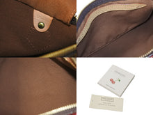 Load image into Gallery viewer, LOUIS VUITTON ルイヴィトン モノグラム チェリー スピーディ 25 ハンドバッグ M95009 ブラウン 村上隆 美品 中古 59599