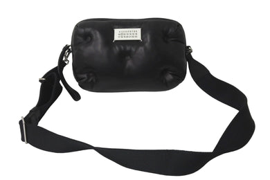 Maison Margiela メゾンマルジェラ グラムスラム ショルダーバッグ ブラック SB1WB0002 カレンダータグ ロゴ 良品 中古 59602