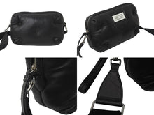 Load image into Gallery viewer, Maison Margiela メゾンマルジェラ グラムスラム ショルダーバッグ ブラック SB1WB0002 カレンダータグ ロゴ 良品 中古 59602