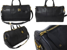 Load image into Gallery viewer, CHANEL シャネル 2WAY ボストンバッグ キャビアスキン ブラック 3番台 ゴールド金具 ココマーク 旅行バッグ 鞄 美品 中古 59604
