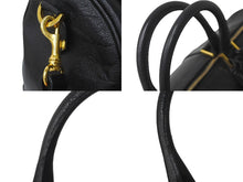Load image into Gallery viewer, CHANEL シャネル 2WAY ボストンバッグ キャビアスキン ブラック 3番台 ゴールド金具 ココマーク 旅行バッグ 鞄 美品 中古 59604