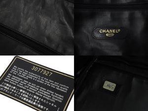 CHANEL シャネル 2WAY ボストンバッグ キャビアスキン ブラック 3番台 ゴールド金具 ココマーク 旅行バッグ 鞄 美品 中古 59604