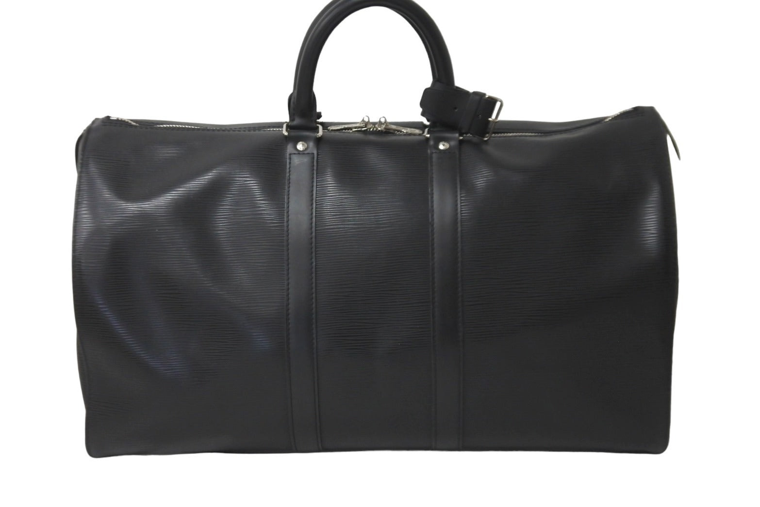 ルイ・ヴィトン エピ キーポル トラベルバッグ ブラック M59062 ルイ・ヴィトン(LOUIS VUITTON)ルイ・ヴィトン シティ キーポル