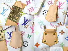 Load image into Gallery viewer, 極美品 LOUIS VUITTON ルイヴィトン 村上隆 ハンドバッグ スピーディ30 M92643 ホワイト マルチ 中古 59609