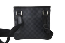 Load image into Gallery viewer, 極美品 LOUIS VUITTON ルイヴィトン ショルダーバッグ ダミエ グラフィット トマス N58028 ブラック PVC 中古 59617