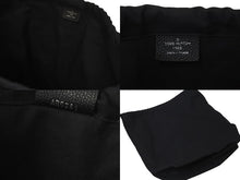 Load image into Gallery viewer, 新品同様 LOUIS VUITTON ルイヴィトン コムデギャルソン 川久保玲 トートバッグ M58661 ウィズホールズMM モノグラムアンプラント ブラック 中古 59620