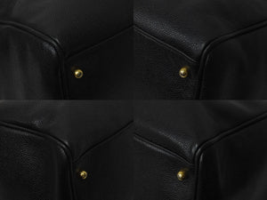 CHANEL シャネル ボストンバッグ 旅行バッグ キャビアスキン 2番台 ゴールド金具 2WAY ココマーク 美品 中古 59622