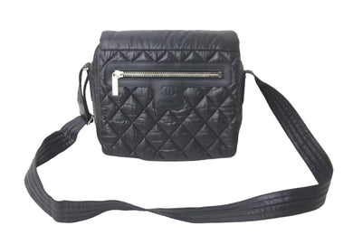 CHANEL シャネル ショルダーバッグ コココクーン 15番台 2011年頃 ナイロン シルバー金具 美品 中古 59626