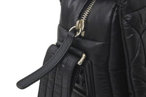 CHANEL シャネル ショルダーバッグ コココクーン 15番台 2011年頃 ナイロン シルバー金具 美品 中古 59626