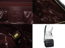 Load image into Gallery viewer, CHANEL シャネル ショルダーバッグ コココクーン 15番台 2011年頃 ナイロン シルバー金具 美品 中古 59626