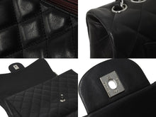 Load image into Gallery viewer, CHANEL シャネル ショルダーバッグ チェーン マトラッセ 30 12番台 ココマーク ブラック ラムスキン シルバー金具 美品 中古 59628