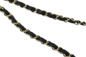 CHANEL シャネル ショルダーバッグ ミニマトラッセ 10番台 ウール シングルフラップ ブラック ゴールド金具 美品 中古 59632