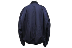 新品同様 PRADA プラダ ボンバージャケット ネイビー ナイロン トライアングルロゴ サイズ50 ACU1 2021 2293 中古 59644