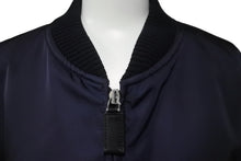 Load image into Gallery viewer, 新品同様 PRADA プラダ ボンバージャケット ネイビー ナイロン トライアングルロゴ サイズ50 ACU1 2021 2293 中古 59644