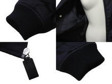 Load image into Gallery viewer, 新品同様 PRADA プラダ ボンバージャケット ネイビー ナイロン トライアングルロゴ サイズ50 ACU1 2021 2293 中古 59644