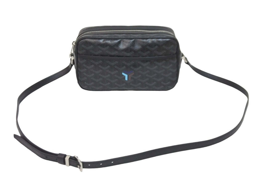 極美品 GOYARD ゴヤール ショルダーバッグ カップヴェールPMバッグ ゴヤール限定 マーカージュ ジェットブラック 中古 59646