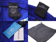Load image into Gallery viewer, 新品未使用 BALENCIAGA バレンシアガ WFP キャップ ローキャップ ブルー コットン 刺繍 サイズ L 22092 中古 59649