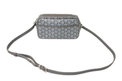 GOYARD ゴヤール ショルダーバッグ カップヴェールPM バッグ グレー ゴヤールディンキャンバス 美品 中古 59652